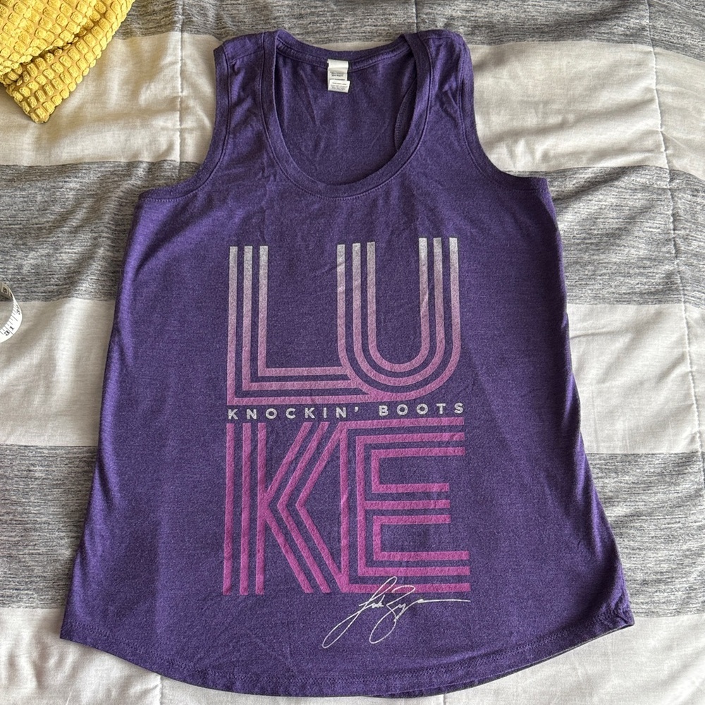 Luke Bryan knocking’ boots tank top
